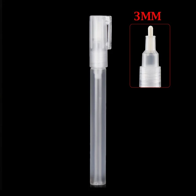 Versatile Plastic Pen Barrels for Graffiti and Liquid Chalk Markers