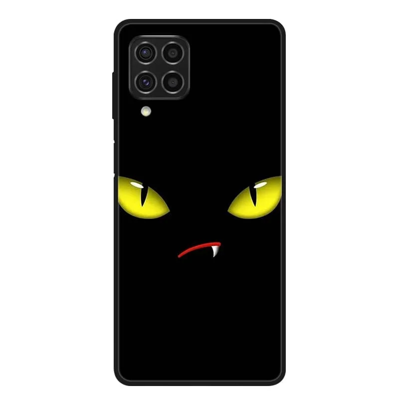 Black Shockproof Case Cover for Samsung Galaxy - Durable Protective Back Shell