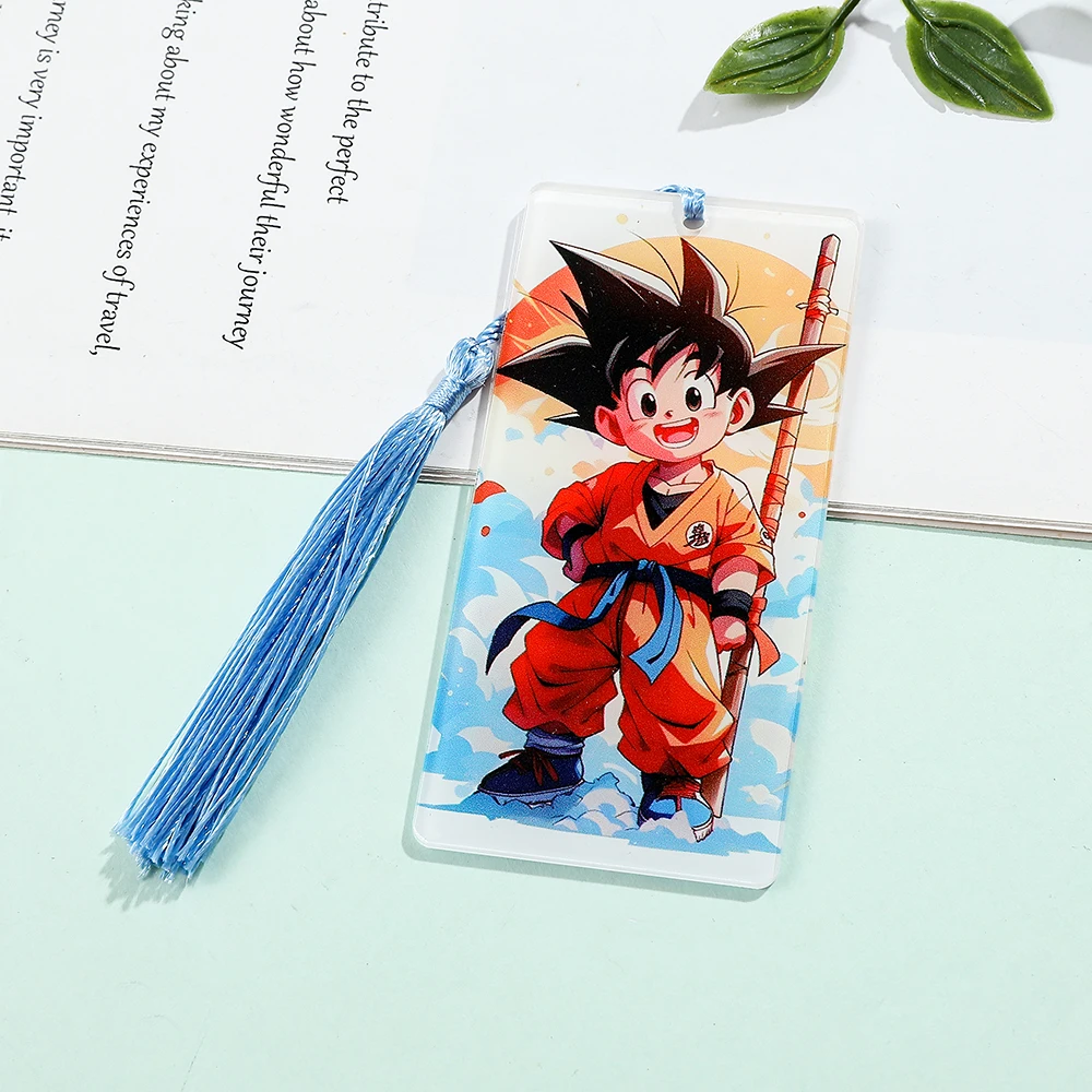 Dragon Ball Acrylic Bookmark Collectibles for anime enthusiasts reading markers for book lovers
