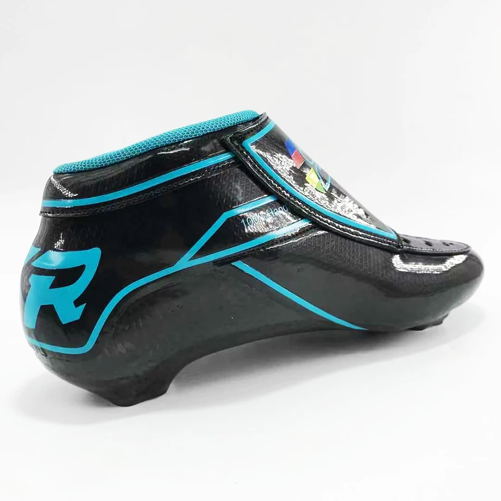 Inline Skates Up Boot SR Rush Speed Skate Boots Professional Royal Road Carbon Fiber Upper Boot Wide Toe Track Street Shoe