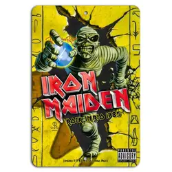 Metal Mayhem: Rocks Rio Edition - Premium Aluminum Finish - Aluminum 40x30cm (Aluminum sign)