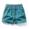 Summer Men's Casual Split Beach Shorts for Sports, Ice Silk Fitness, Running, Breathable Elastic Waist Quick Drying Solid Colors 4