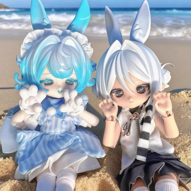 Come4free 1/12 Bjd Blind Box Bonnie Meteorological Star Language Series Kawaii Rabbit Bjd Decora  Articulated Action Figure Toys 1