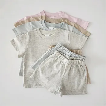 Summer Kids Tee & Shorts Set 1