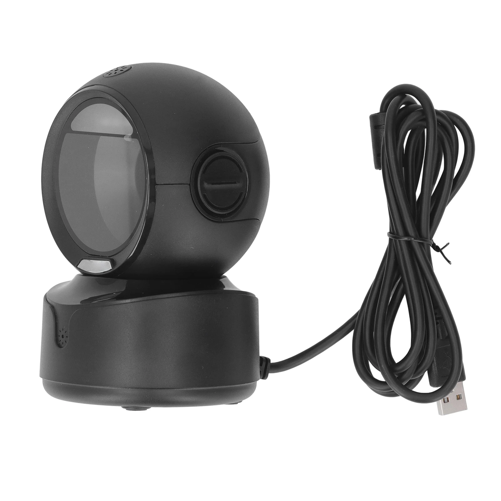 A1 Barcode Scanner Desktop Barcode Scanner Auto Sensing Omnidirectional USB Wired 1D 2D QR Bar  Reader for Retail Warehouse