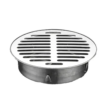 ท่อระบายน้ำที่พื้นระเบียงกลางแจ้งป้องกันการระบายน้ำที่ครอบหลังคากระโปรยปรายที่ครอบท่อระบายน้ำบนดาดฟ้าสแตนเลสขนาด50-200มม. 14