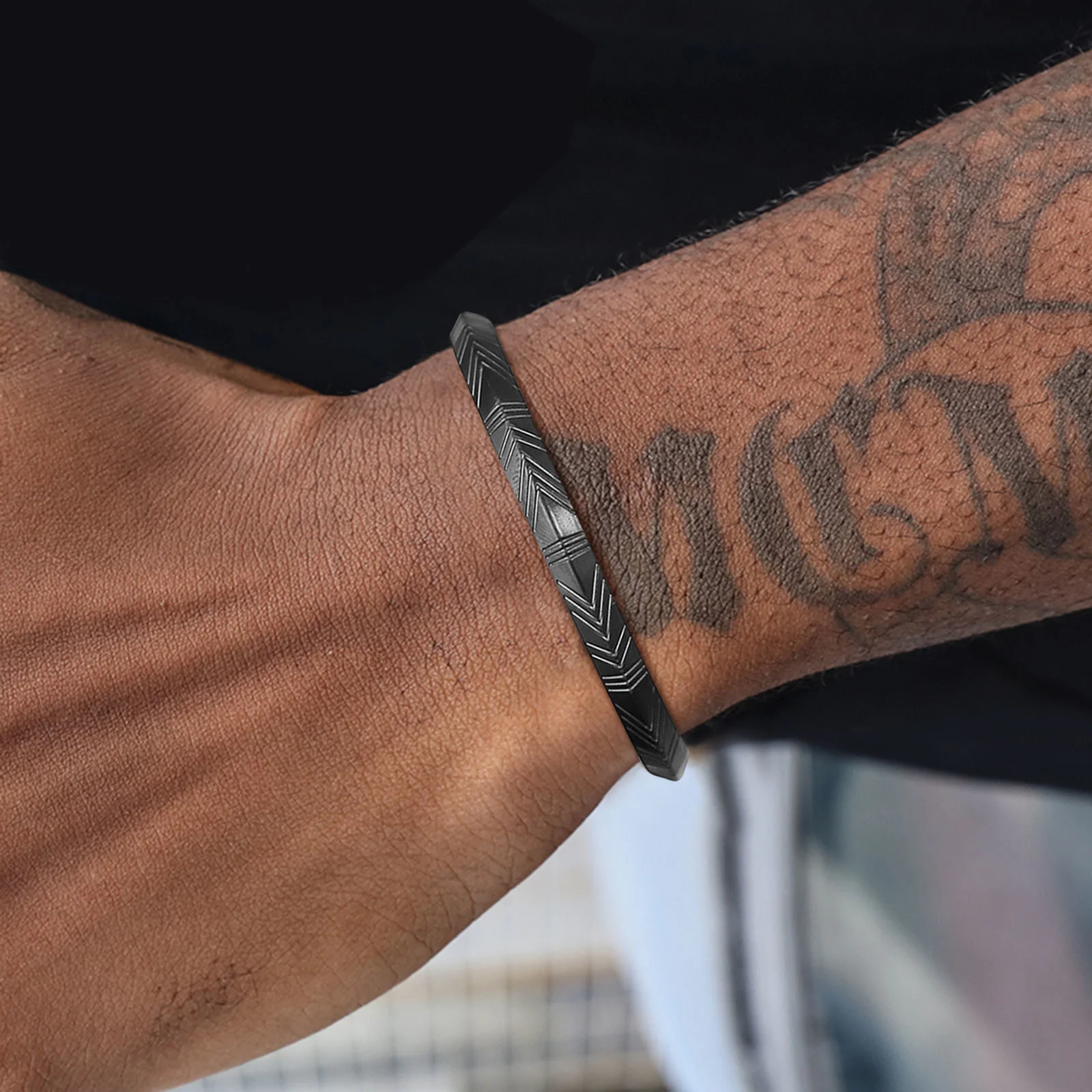 Vnox Vintage Norse Viking Cuff Bangle for Men Stainless Steel Tribal Arrow Almut Male Bracelet Rock Punk Boy Retro Jewelry stainless steel bracelet metal bracelet