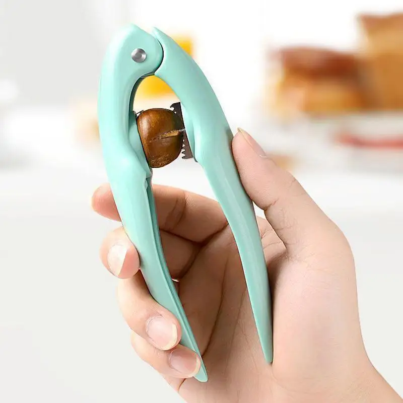 Ergonomic Chestnut Nutcracker Kitchen Tool