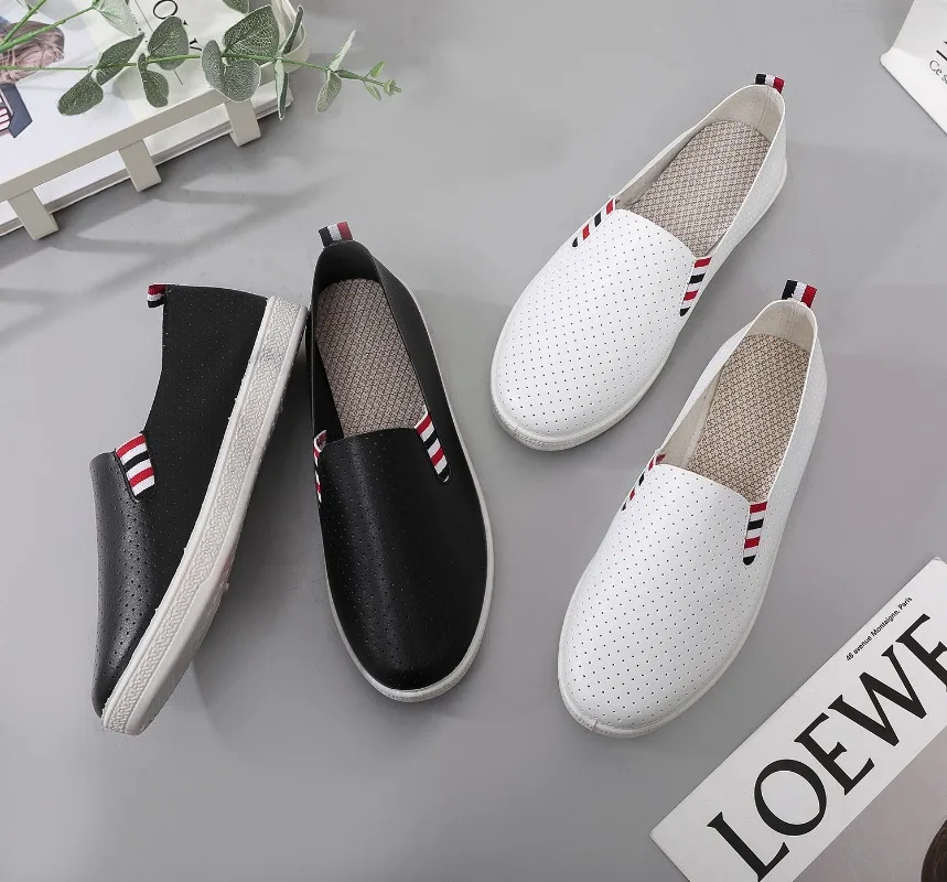 

Maogu Espadrilles Ladies Shoes Women's Spring Sneakers Women White Flats Mesh 2024 Woman Loafers Leather Comfortable Casual Shoe
