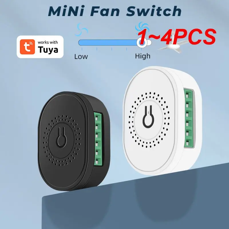 

1~4PCS Tuya Smart 3.0 16A Mini Switch Relay Breaker With or Without Neutral Wire Smart Life Alexa Home 2-way