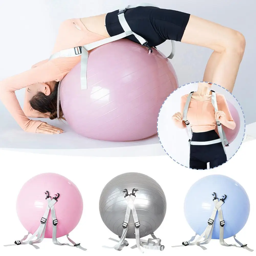 

Многофункциональный вспомогательный мяч для фитнеса и йоги, утолщенный надувной взрывозащищенный мяч для упражнений, танцевальный мяч для нижней спины, оборудование для пилатеса