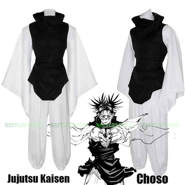 Choso Cosplay Anime Jujutsu Kaisen Choso Cosplay Costume Black