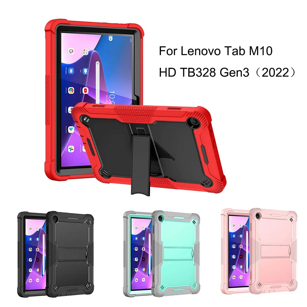 Case For Lenovo Tab M10 TB328 3rd Gen. 2022 10.1inch Heavy Shockproof Stand Cover Protective，Compatible Model:TB328