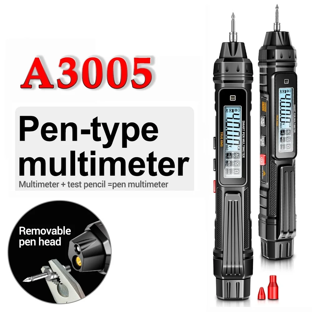 ANENG A3005 Digital Multimeter Pen Type 4000 Counts Professional Meter
