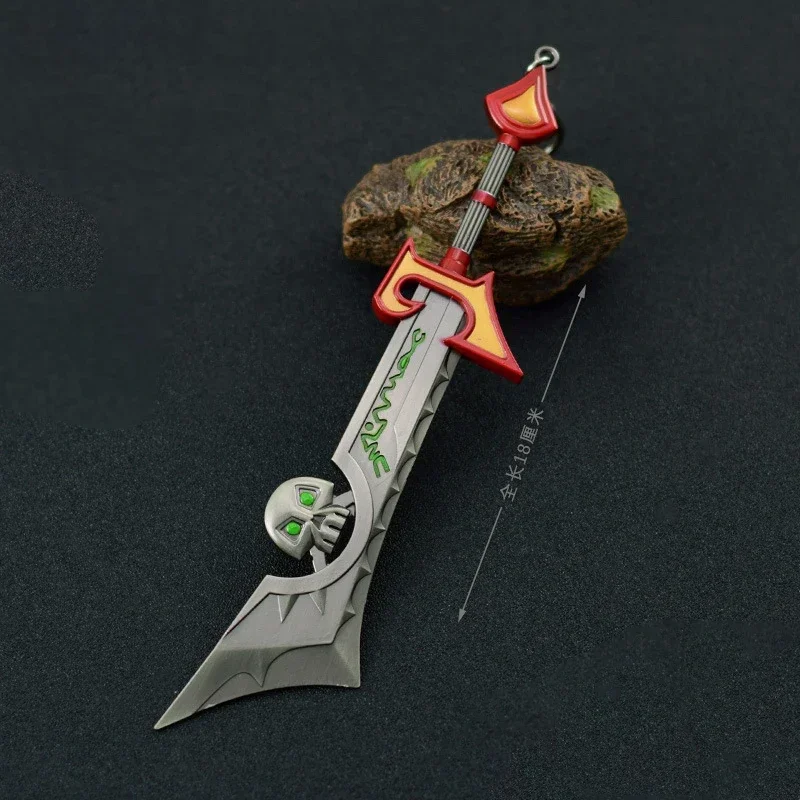World of Warcraft  Ashbringer Magni Bronzebeard Sword 18cm Metal Game Peripheral Arts and Crafts Ornaments Weapon Model Gifts 4