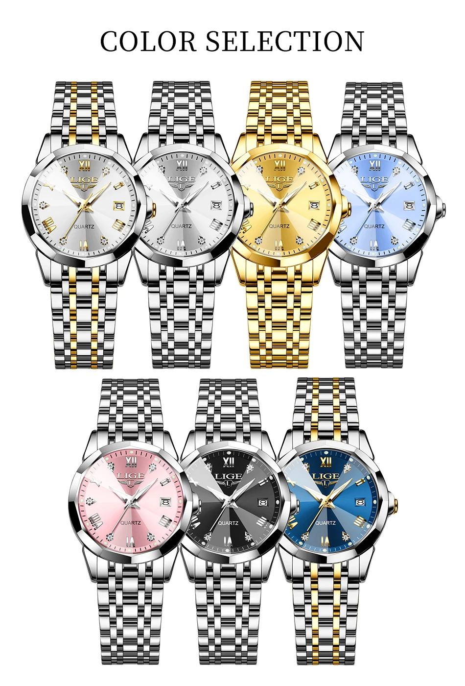 LIGE Orologio Donna - Confezione regalo