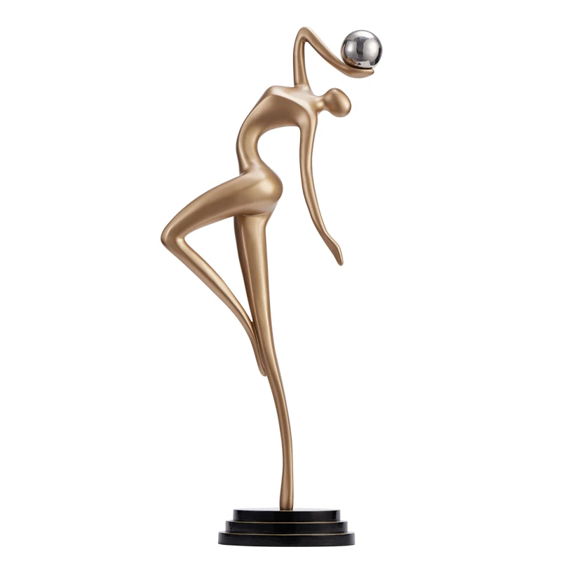 

Abstract Character Art Sculptured Ornaments Living Room Entrance Decoration Soft Outfit