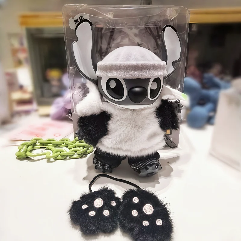 2025 New Miniso Disney Vinyl Toy Stitch Panda Version