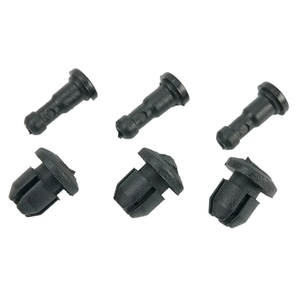 20 Clip Di Fissaggio In Nylon Nero Per Carenatura – Compatibili Con CBR1100XX (1997-2007) E ST1300 Pan-European, Testa Da 11 Mm, Stelo Da 11 Mm, Foro 8 Mm