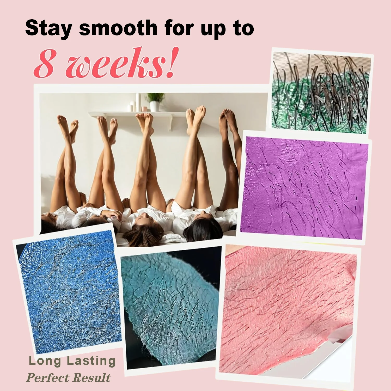 Hard Wax Beads 200g Hair Removal 10 Sticks Brazilian Waxing for Bikini Face Legs Armpit Eyebrow Chest Legs Armpit for Women Men