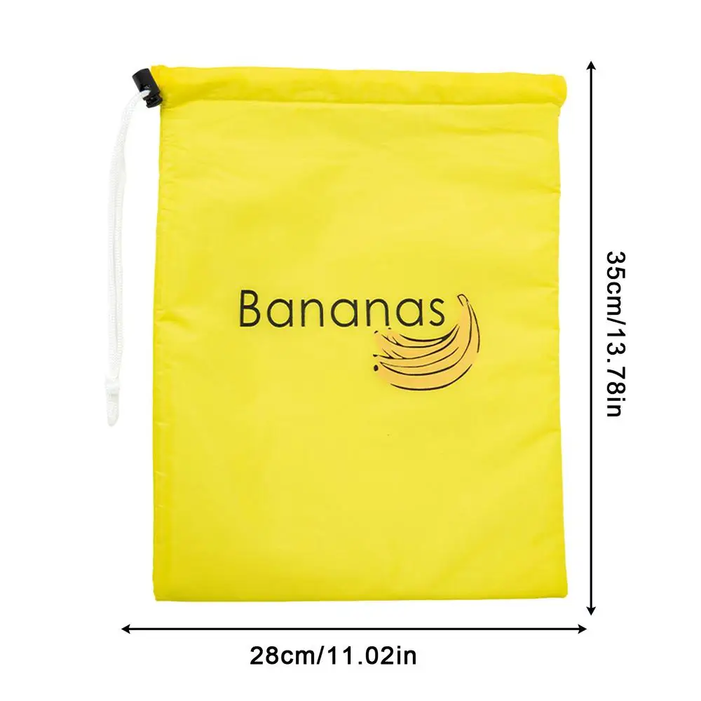 Freshness-Preserving Drawstring Storage Bag for Fruits and Vegetables