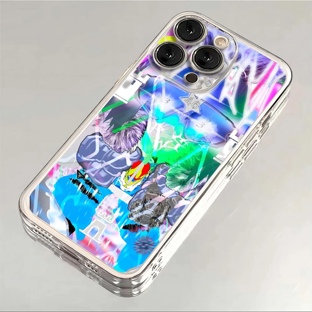 Bladee 333 Drain Gang IceDancer Clear Soft Phone Case