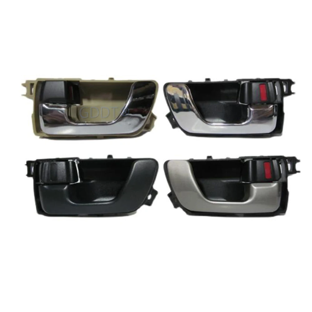 

1 Piece Beige Chrome Inner Door Handle For Pajero V73 Door Lock For Montero V97 Front And Rear Door Switch Without Frame H77