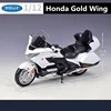 WELLY 1:12 HONDA 2020 Gold Wing Alloy Motorcycle Model Diecast Metal Toy Travel Street Motorcycle Model Collection Children Gift 5