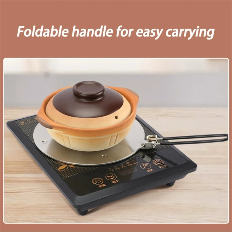 Heat Distributor Convenient Heat Diffuser Disk Practical Kitchen Cooking Tools N0PF