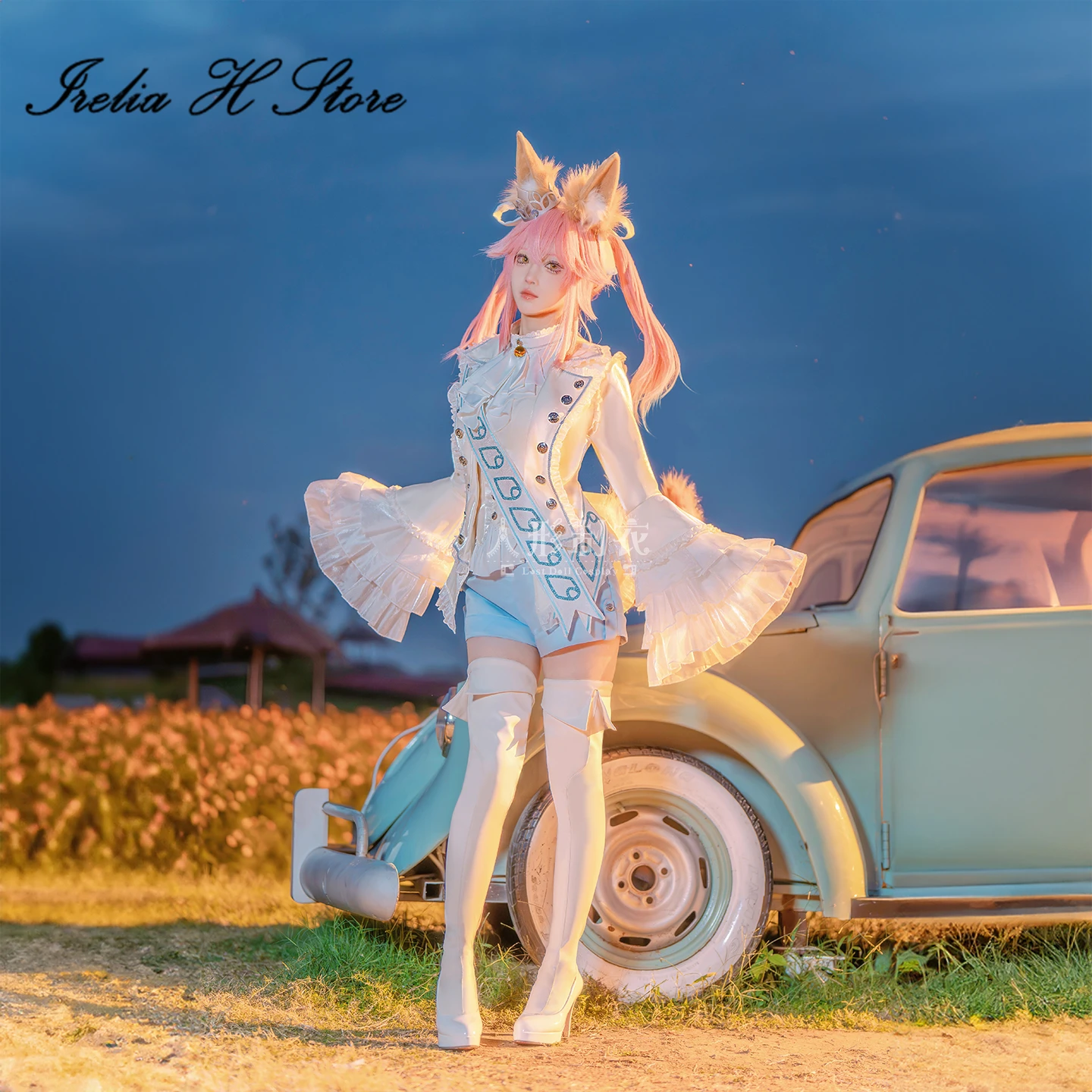 Irelia H Store FGO Cosplay destin/Grand ordre Tamamo no Mae Cosplay Costume Anime Tamamo belle robe pour les femmes déguisement d'halloween - AliExpress 200000532