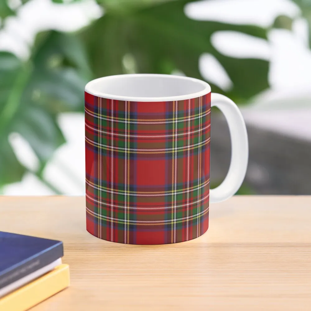 

Royal Stewart Tartan Plaid Coffee Mug Breakfast Cups Thermo Coffee Cup To Carry