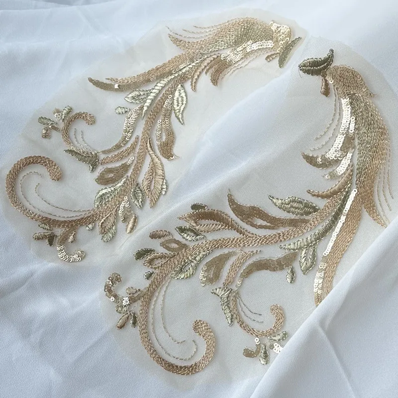 white christmas dresses Pure Cotton Applique cutwork suit with Suzani Embroidery Work – fab-persona main image 0
