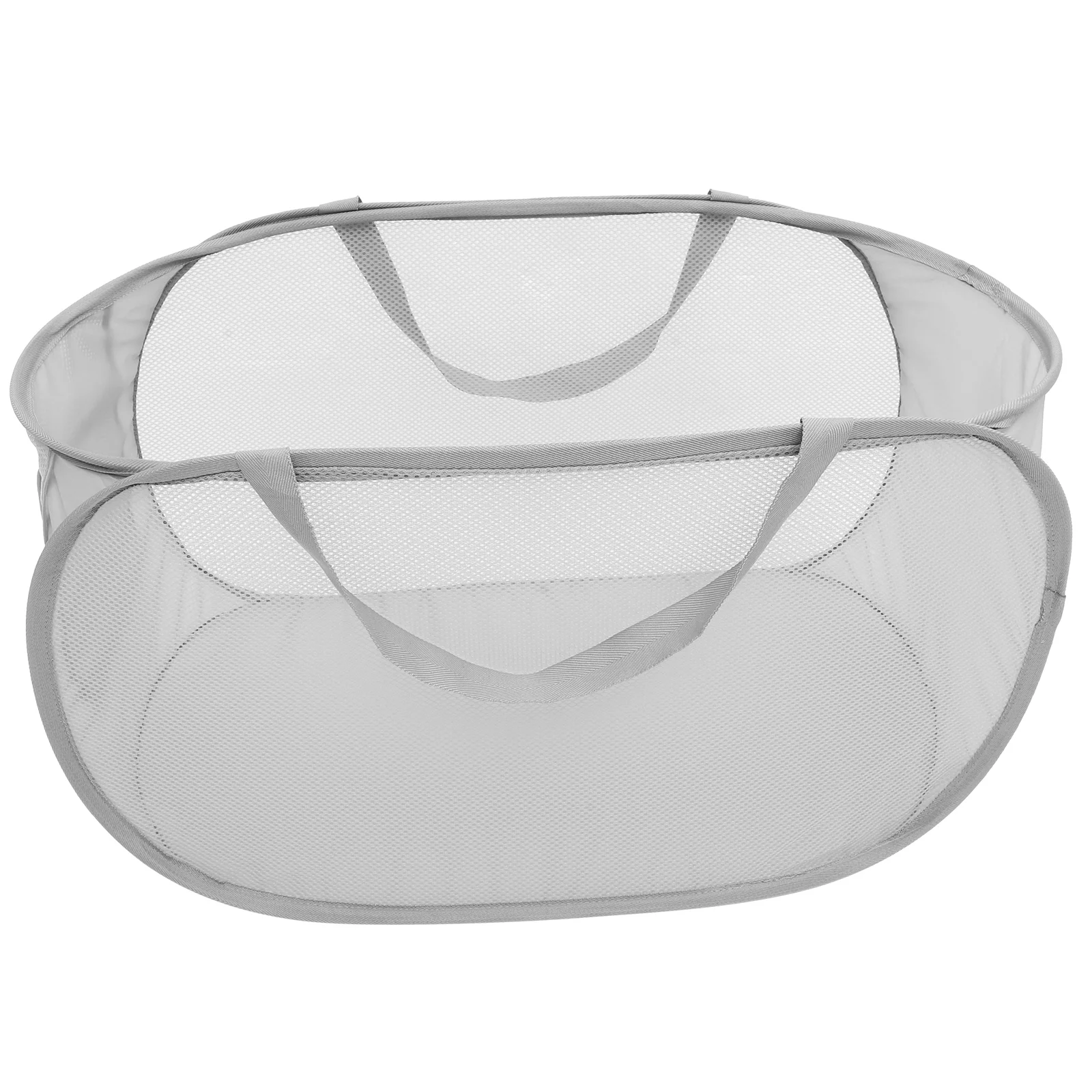 

Mesh Laundry Hamper Large Foldable Mesh Laundry Basket Portable Large Mesh Dirty Clothes Holder