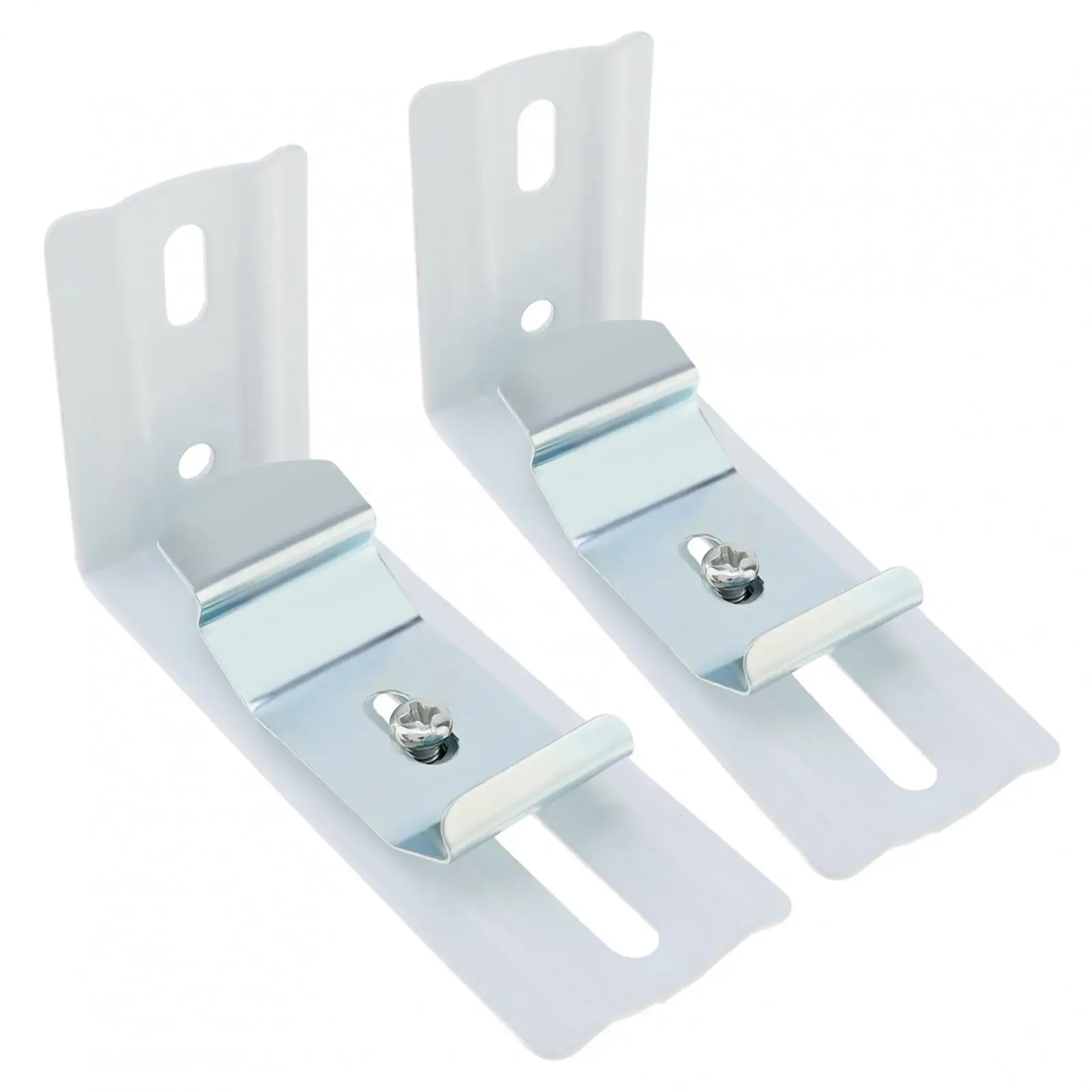 3 Inch Metal Roller Shutter Pull Cord Curtain Chain L Shaped Bracket for Vertical Blinds Window Hardware 2pcs Installation Code