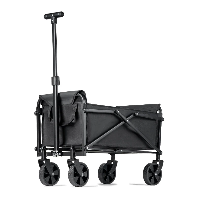 Foldable Portable Picnic Cart Heavy Duty Folding Utility Cart