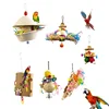 Bird Chewing Paper/ Rattan Toy Small Parrot Hanging Parrot Molar Toy for Cage 3