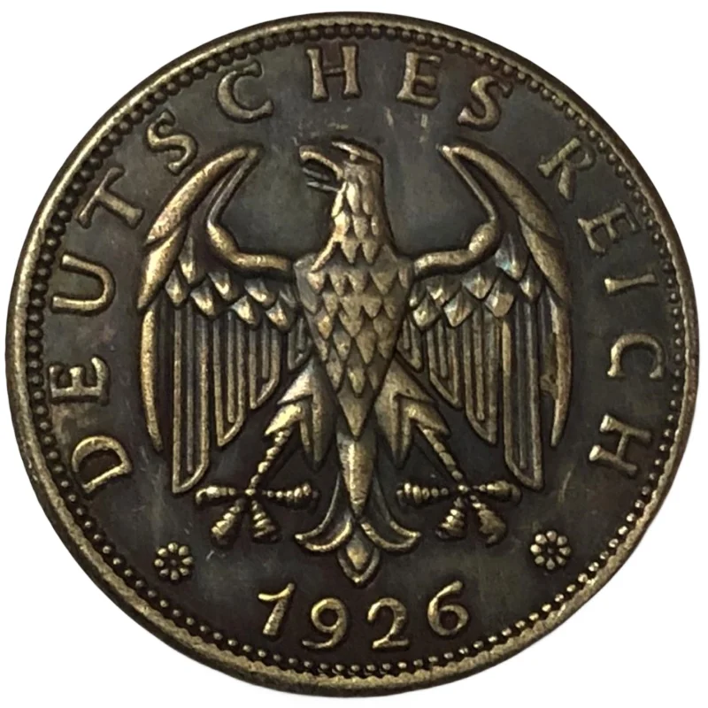 1926 Germania 2 Moneta Per Fotocopie Reichsmark