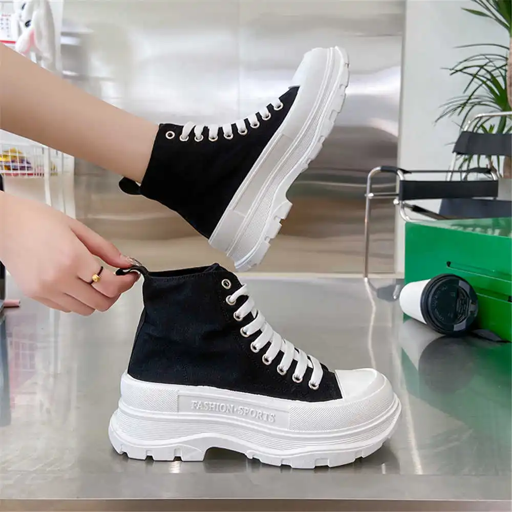 High Cut Thick Sole Tenis Gym Vulcanize Sneakers Classiche Da Uomo Cool Shoes Sport Beskete Girl Snow Boots Resort Denti