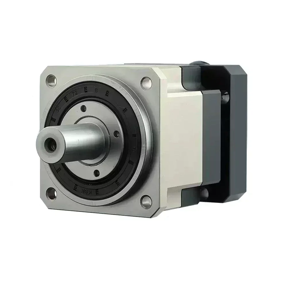 Helical Gear Reducer Gearbox Nema 17 23 34 Stepper Motor Speed Reducer 40 60 80 90 110 130 180mm Flange Servo Motor