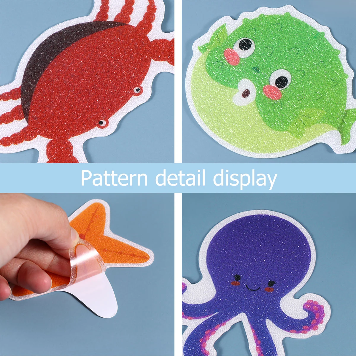 20 Pcs Stickers Bathtub for Bathroom Adhesive Tape Customized Anti-slip Decals Child 4