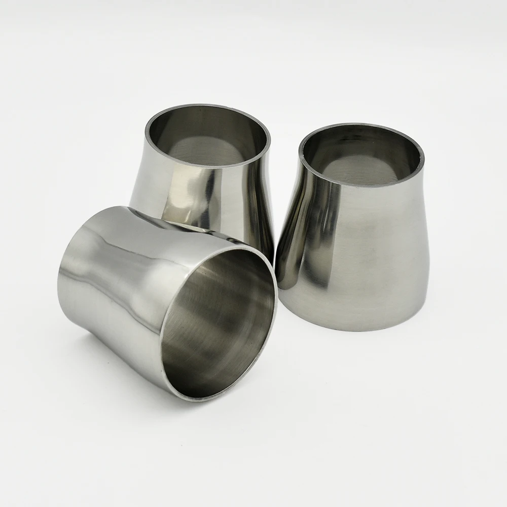 Car Accessories Stainless Steel Concentric Reducer Butt Welding Speed Reducer 19mm-102mm SS304 SS316 Self-made Beer stainless steel tube