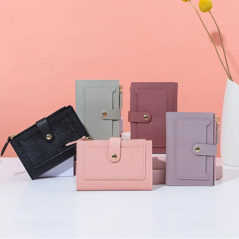 

Новая многофункциональная сумка для карт, кошелек для монет на молнии, сумка для множества карт из искусственной кожи