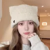 New Y2k Cat Ear Beanies Warm Ear Protection Plush Knitted Hat Soft Love Embroidered Warm Hat Autumn and Winter 1