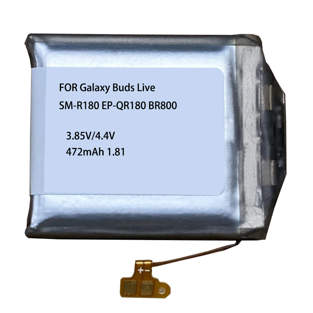 Batterie Remplacement EB-BR800ABU Pour Samsung Gear S4 46mm SM-R800 SM-R805 - 3.85V 472mAh, Puce Intégrée
