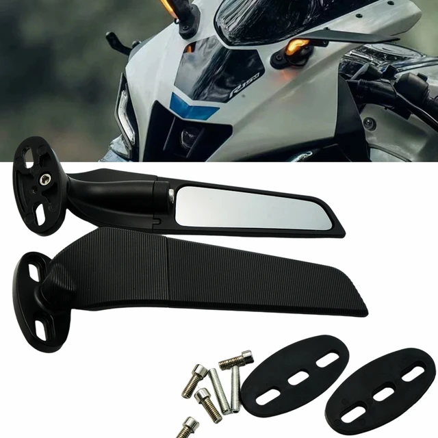 Für yamaha yzf r6 r1 r25 r3 r125 r15 motorrad zubehör spiegel 