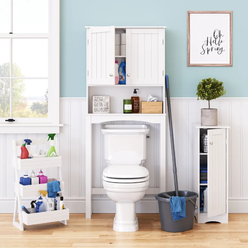 RiverRidge Home Ashland Collection Over The Toilet Storage Cabinet