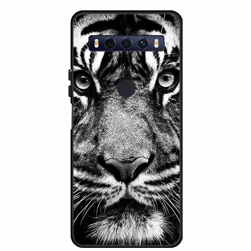 Cartoon Soft TPU Silicone Lion Wolf Phone Case - Stylish Back Cover