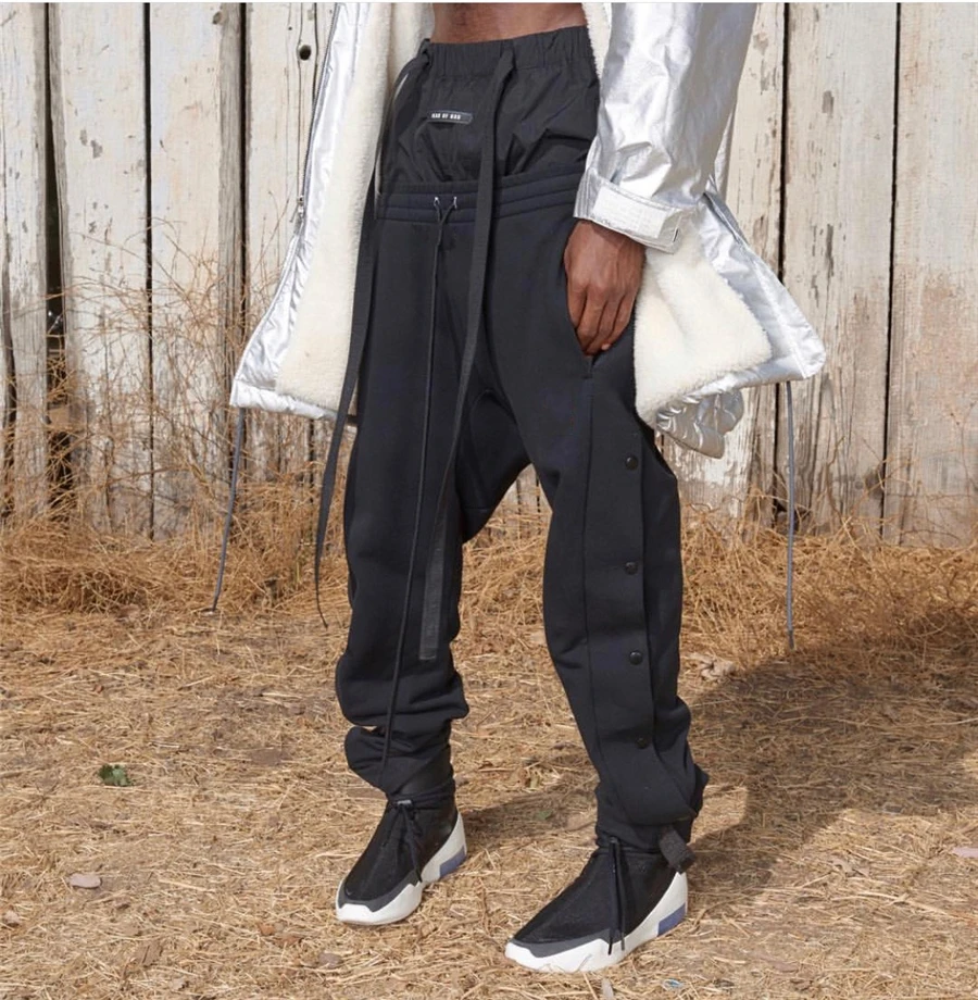 2024 Spring And Autumn Men's Hip Hop Style Workwear Pants Trendy Loose Versatile Personalized Harlan Pants