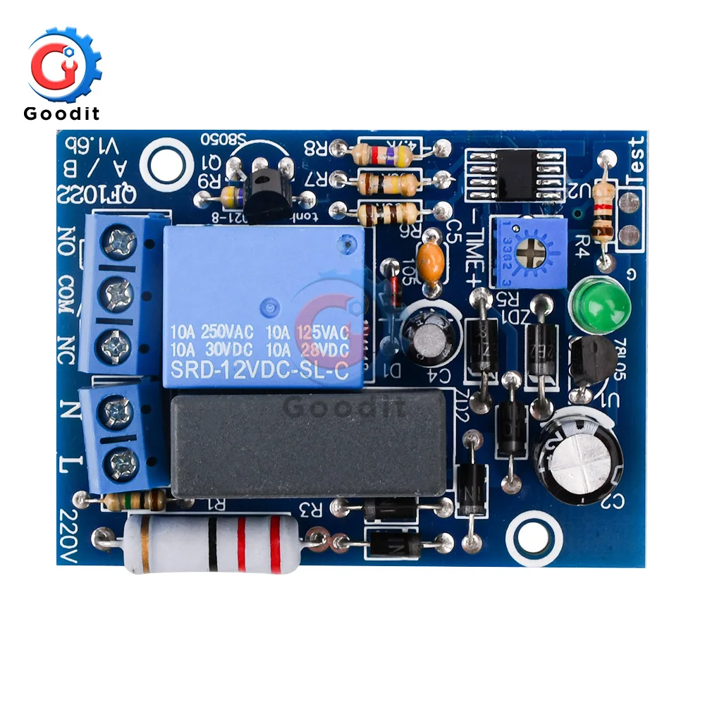 Modulo Di Spegnimento Con Ritardo Regolabile Del Timer DC 12V, Relè Di - Foto 5