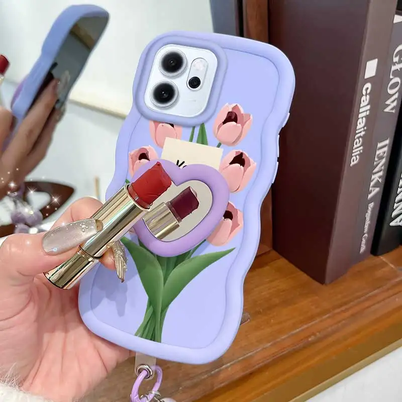 Stay Happy Phone Case Set: Includes Case, Lanyard, and Stand